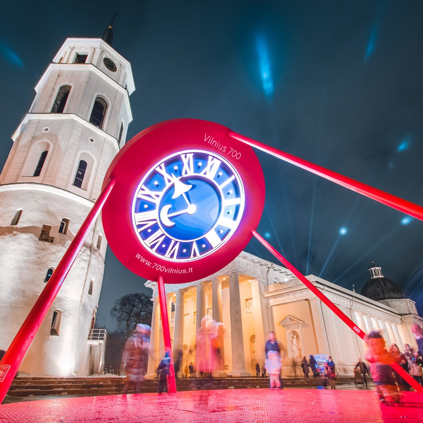 ©Go Vilnius. Gabriel Khiterer, Vilnius Light Festival 2022